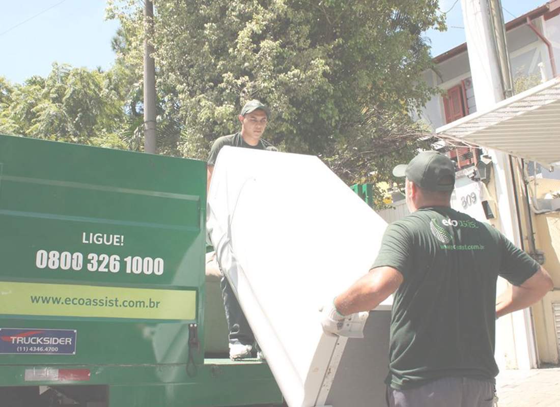 Descarte de geladeira DF