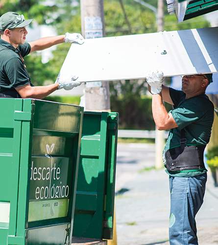 Coleta e Descarte ecológico